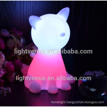 Pets Shaped plastic display led light toy for led night light kids room